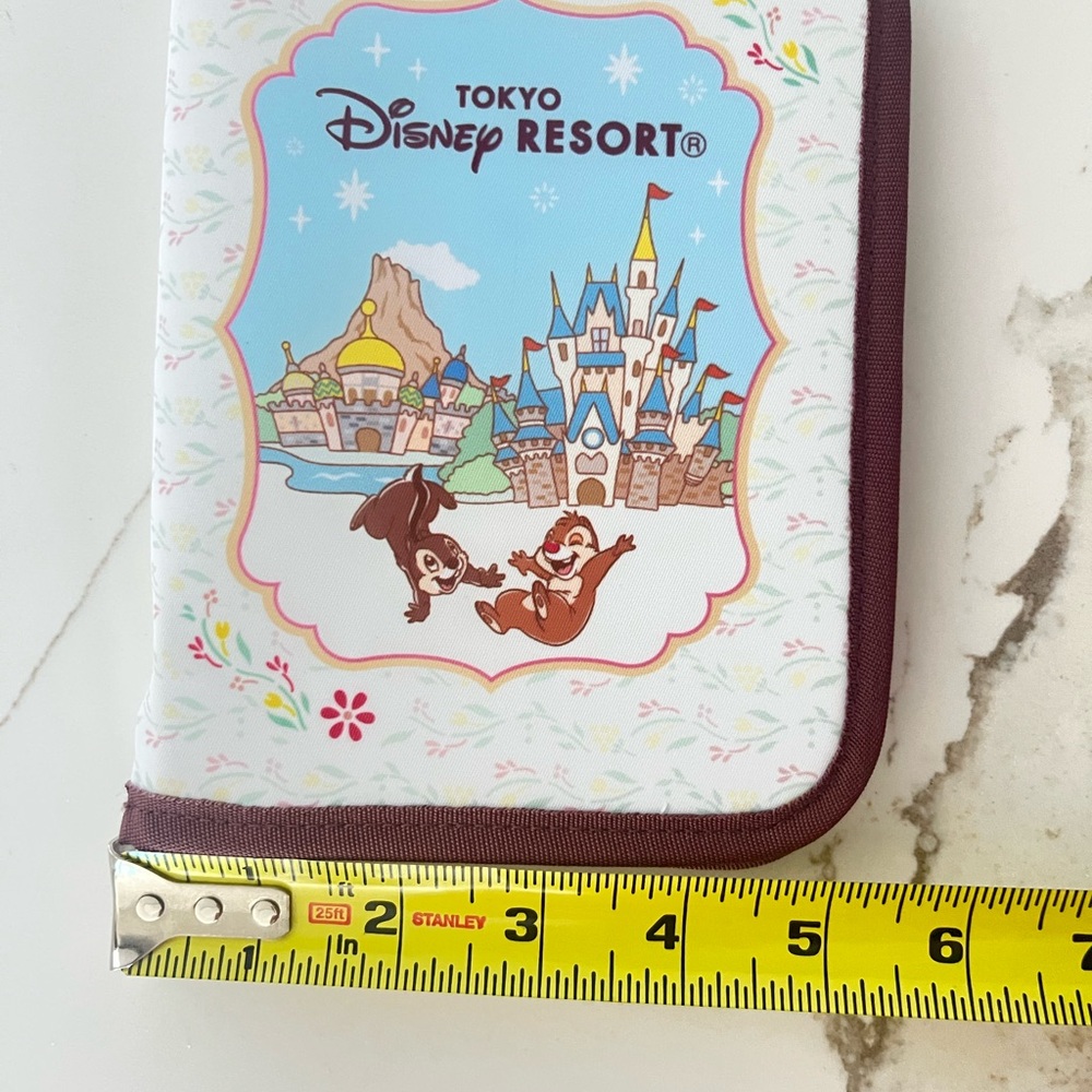 Disney Resort Chipmunks wallet/ passport book/ organizer/ Pouch